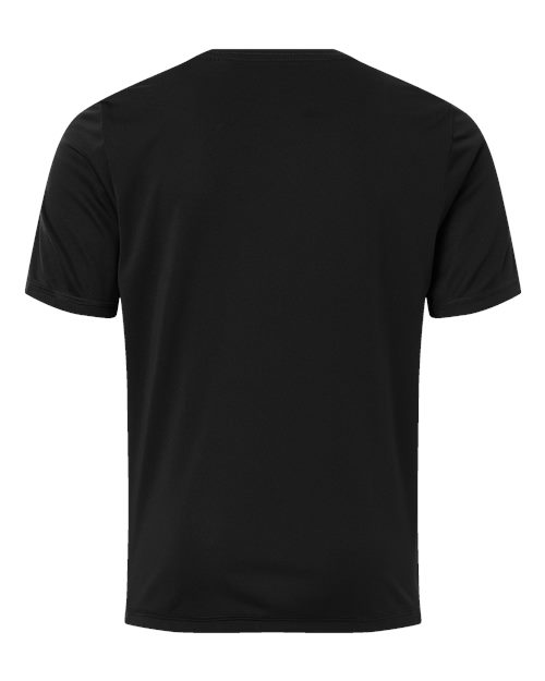 adidas AT103 Youth Pregame T-Shirt - Black - Back