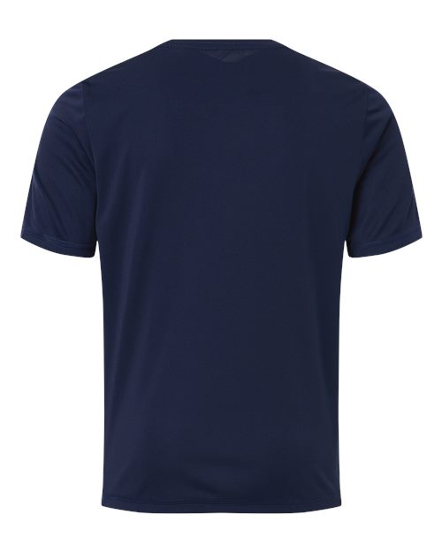adidas AT103 Youth Pregame T-Shirt - Collegiate Navy - Back