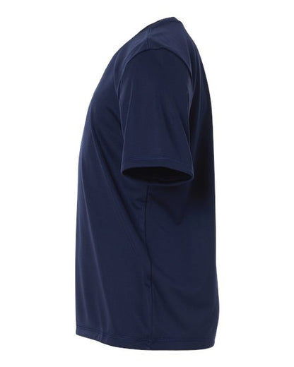 adidas AT103 Youth Pregame T-Shirt - Collegiate Navy - DirectSide