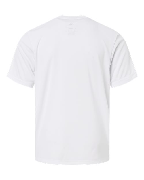 adidas AT103 Youth Pregame T-Shirt - White - Back