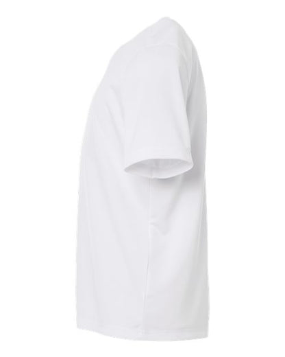 adidas AT103 Youth Pregame T-Shirt - White - DirectSide