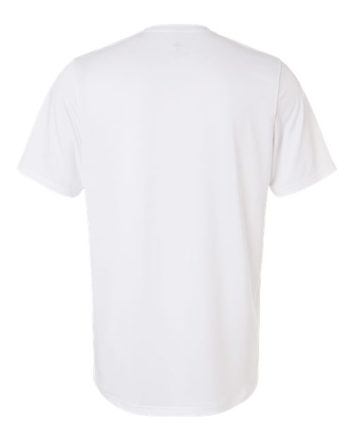 adidas AT101 Men's Pregame T-Shirt - White/ Black - Back