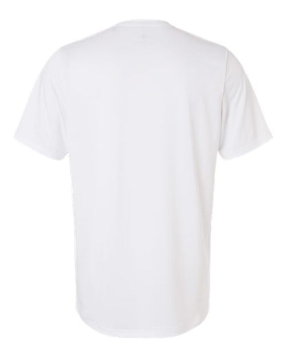 adidas AT101 Men's Pregame T-Shirt - White/ Black - Back