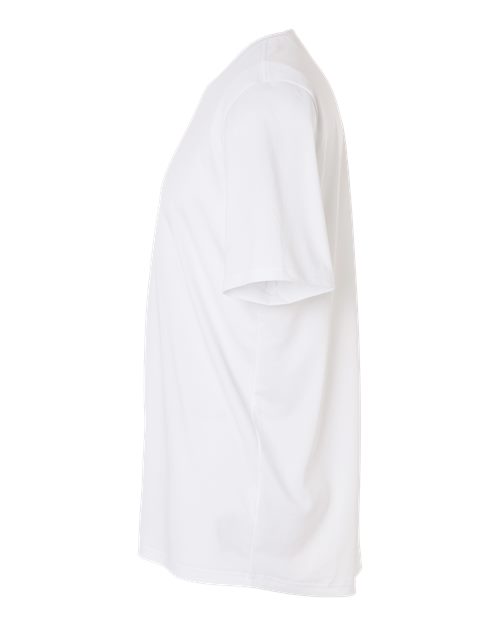 adidas AT101 Men's Pregame T-Shirt - White/ Black - DirectSide