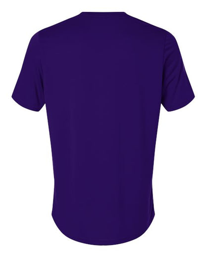 adidas AT101 Men's Pregame T-Shirt - Team Collegiate Purple/ White - Back