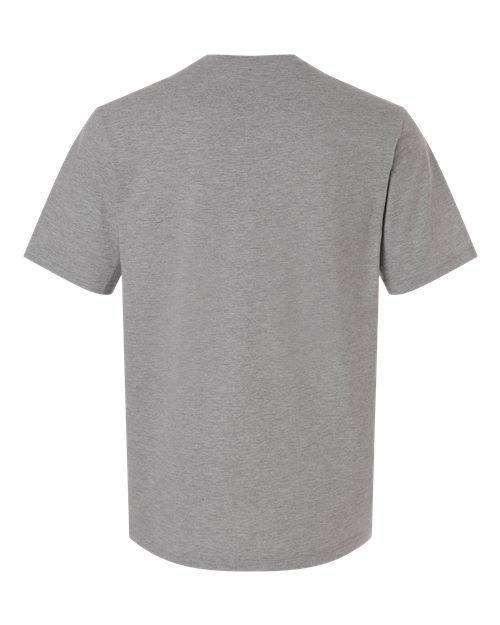 adidas AT106 Men's Fresh T-Shirt - Medium Grey Heather - Back