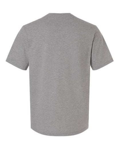 adidas AT106 Men's Fresh T-Shirt - Medium Grey Heather - Back