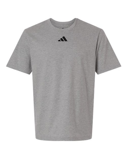 adidas AT106 Men's Fresh T-Shirt - Medium Grey Heather - Front