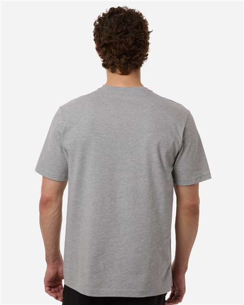 adidas AT106 Men's Fresh T-Shirt - Medium Grey Heather - OnModelBack