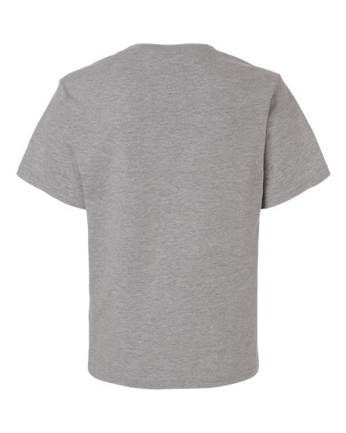 adidas AT107 Women's Fresh T-Shirt - Medium Grey Heather/ Black - Back