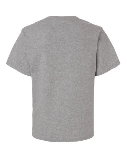 adidas AT107 Women's Fresh T-Shirt - Medium Grey Heather/ Black - Back