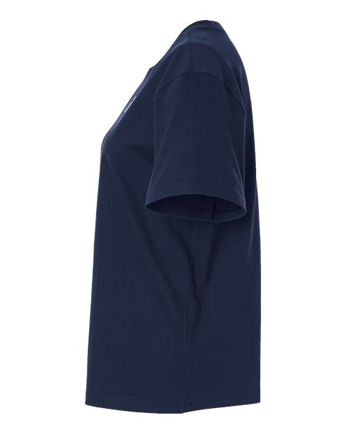 adidas AT107 Women's Fresh T-Shirt - Team Navy Blue/ White - DirectSide