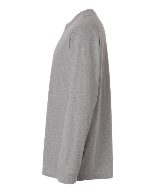 adidas AT108 Men's Fresh Long Sleeve T-Shirt - Medium Grey Heather - DirectSide