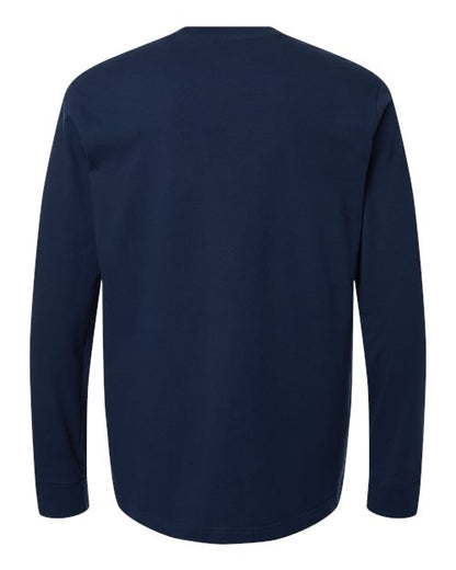 adidas AT108 Men's Fresh Long Sleeve T-Shirt - Team Navy Blue - Back