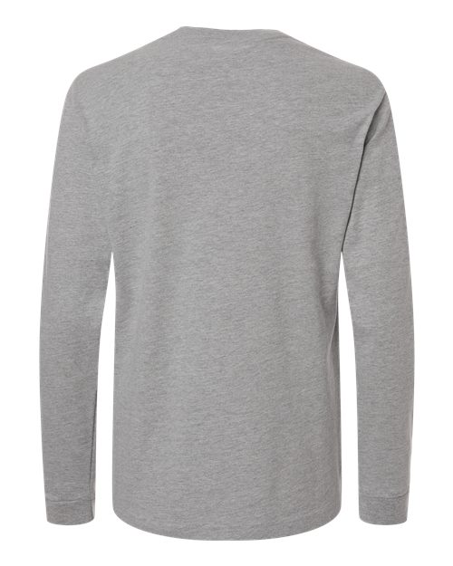adidas AT109 Women's Fresh Long Sleeve T-Shirt - Medium Grey Heather/ Black - Back