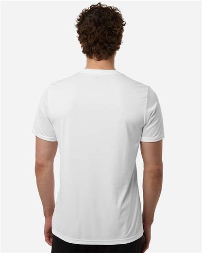 adidas AT115 Men's Entrada 26 Jersey - White/ Black - OnModelBack
