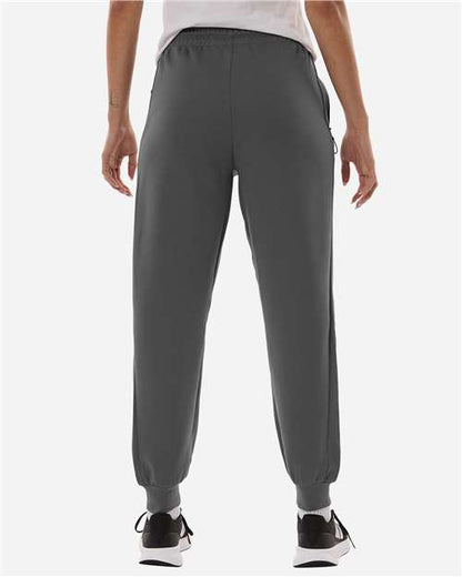 adidas AT223 Women's Z.N.E Joggers - Team Grey Four/ White - OnModelBack