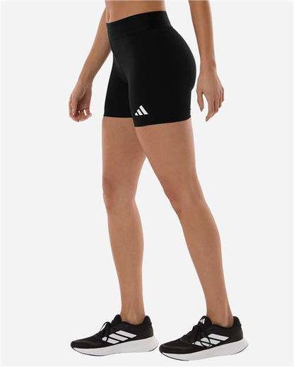 adidas AT310 Women's Techfit Compression Shorts - Black - OnModelSide