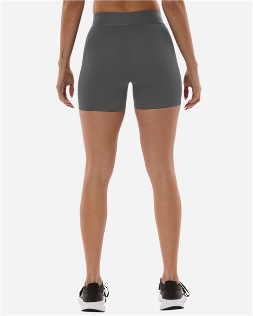 adidas AT310 Women's Techfit Compression Shorts - Team Grey Four - OnModelBack