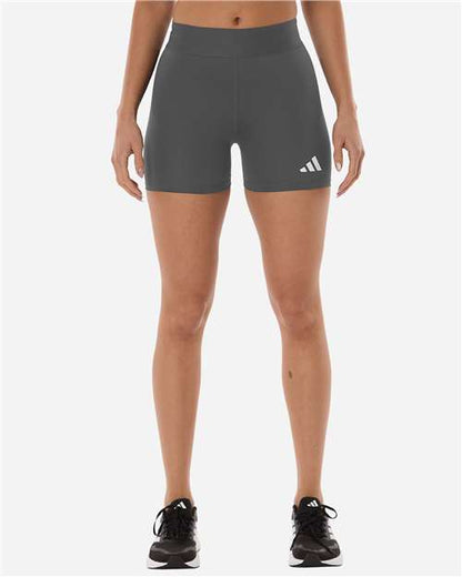 adidas AT310 Women's Techfit Compression Shorts - Team Grey Four - OnModelFront