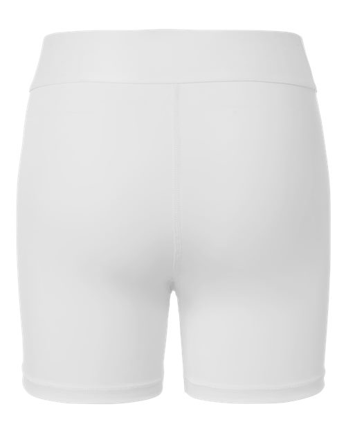 adidas AT310 Women's Techfit Compression Shorts - White - Back