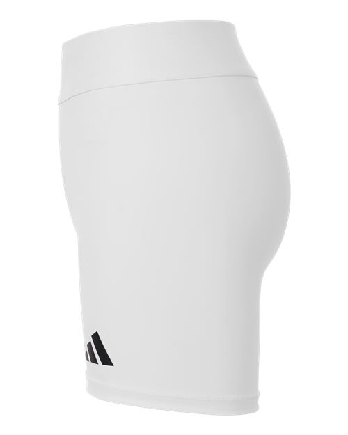 adidas AT310 Women's Techfit Compression Shorts - White - DirectSide