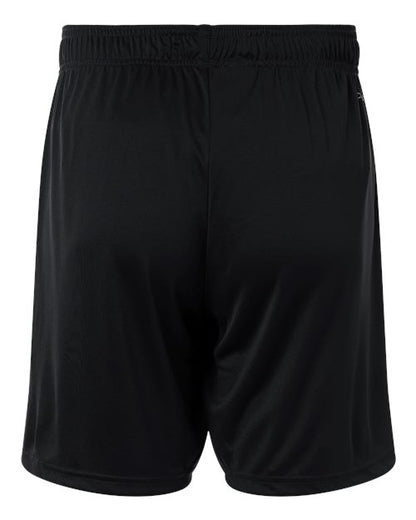 adidas AT315 Men's Entrada 26 Shorts - Black/ White - Back