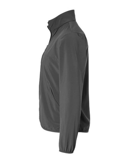 adidas AT501 Women's TIRO Woven Full-Zip Track Jacket - Team Grey Four/ White - DirectSide