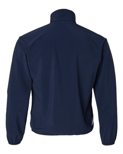 adidas AT501 Women's TIRO Woven Full-Zip Track Jacket - Team Navy Blue/ White - Back
