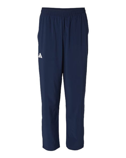 adidas AT502 Men's TIRO Woven Sweatpants - Team Navy Blue/ White - Front