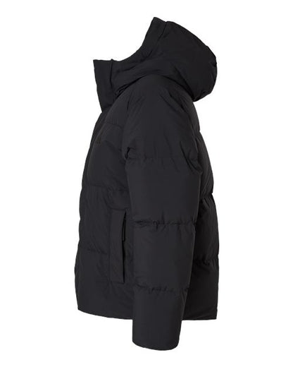adidas AT600 Men's Helonic Down Puffer Hooded Jacket - Black - DirectSide