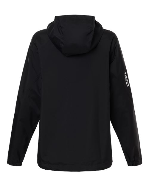 adidas AT603 Women's TERREX MULTI 2 Layer Climaproof Rain Jacket - Black - Back