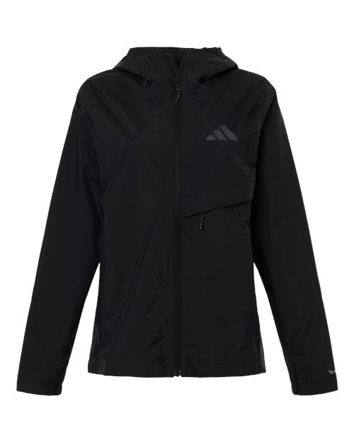adidas AT603 Women's TERREX MULTI 2 Layer Climaproof Rain Jacket - Black - Front