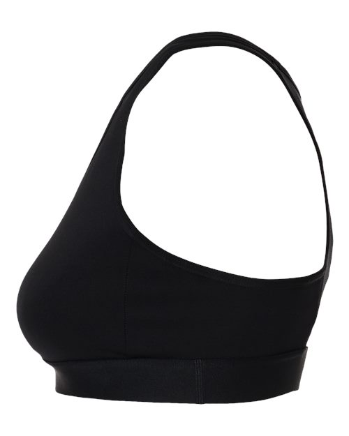 adidas AT750 Women's Techfit Compression Racerback Sports Bra - Black - DirectSide