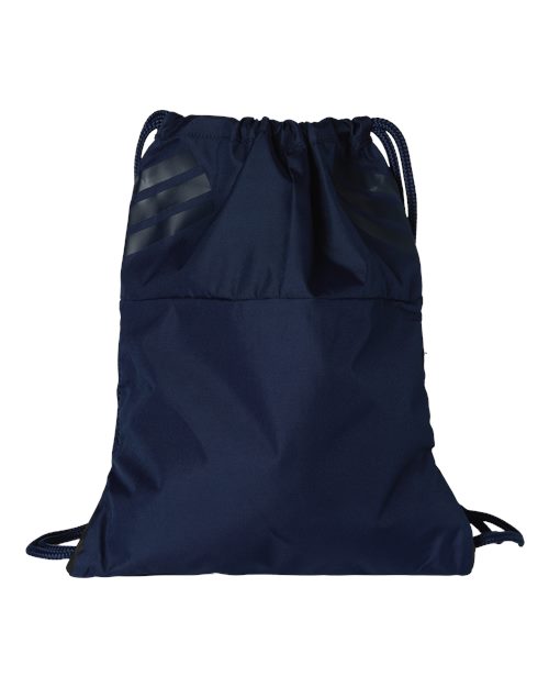 adidas AB605 Stadium Sackpack - Team Navy Blue/ White - Back