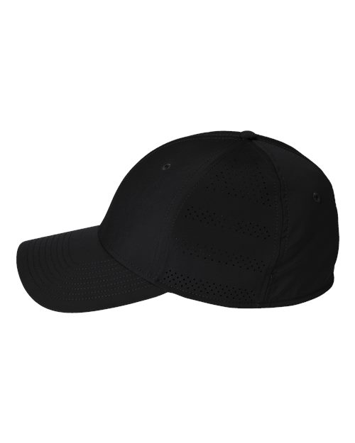 adidas AH609 Fundamental Gameday Stretch Cap - Black/ Team Dark Grey - DirectSide