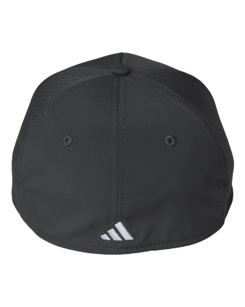 adidas AH609 Fundamental Gameday Stretch Cap - Team Dark Grey/ White - Back
