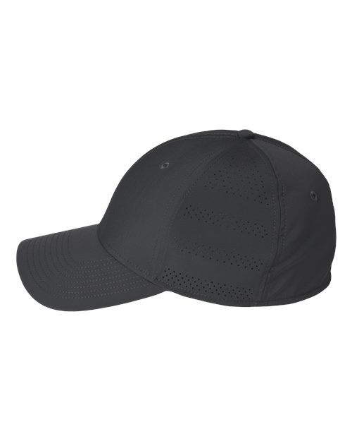 adidas AH609 Fundamental Gameday Stretch Cap - Team Dark Grey/ White - DirectSide