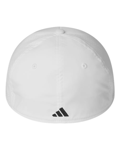 adidas AH609 Fundamental Gameday Stretch Cap - White/ Black - Back