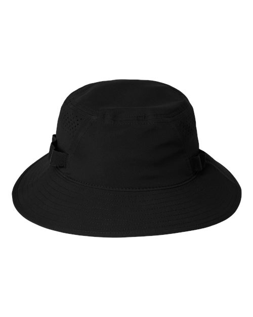 adidas AH610 Fundamental Victory Bucket Hat - Black/ White - Back