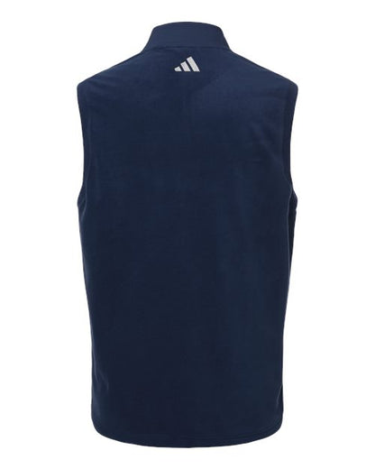 adidas A729 Men's Cozy Vest - Collegiate Navy - Back