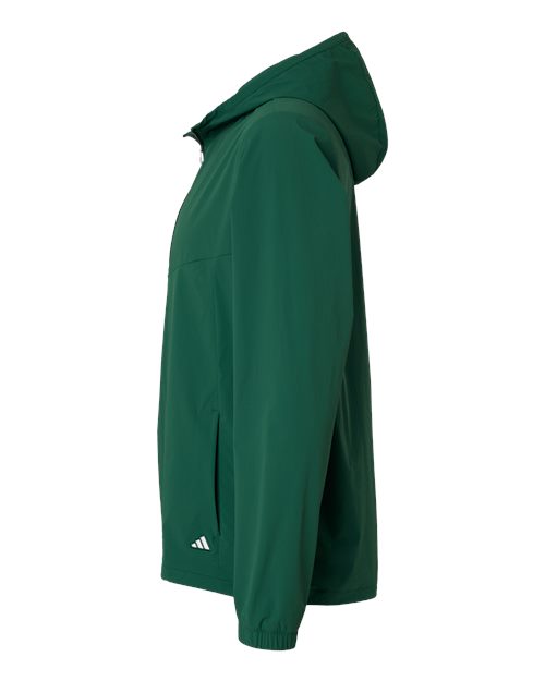 adidas A2030 Men's Ultimate365 Course Control Anorak Jacket - Collegiate Green - DirectSide