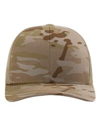 Richardson 112PT Printed Tactical Trucker Cap, Mesh Back