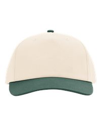 Richardson 356 Five-Panel Gramps Cap, Cotton Twill, Softsnap Closure