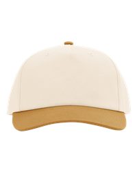 Richardson 356 Five-Panel Gramps Cap, Cotton Twill, Softsnap Closure