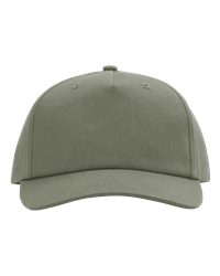Richardson 356 Five-Panel Gramps Cap, Cotton Twill, Softsnap Closure