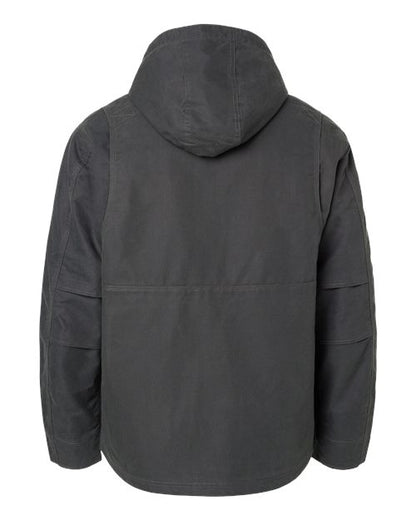 DRI DUCK 5051 Men's Outrider Dura-Duck Dry Canvas Jacket - Charcoal - Back