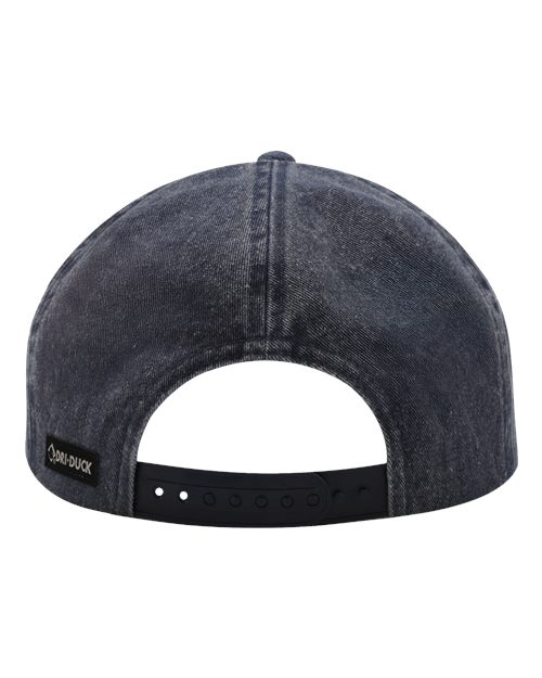 DRI DUCK 3334 Walleye Nature Scene Cap - Deep Blue - Back