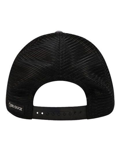 DRI DUCK 3341 Buckridge Trucker Cap - Black - Back