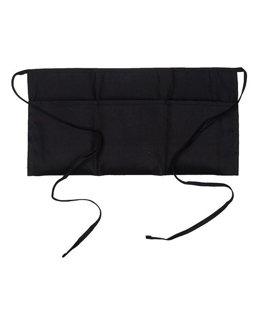 Big Accessories APR50 Waist Apron with Pockets - style view